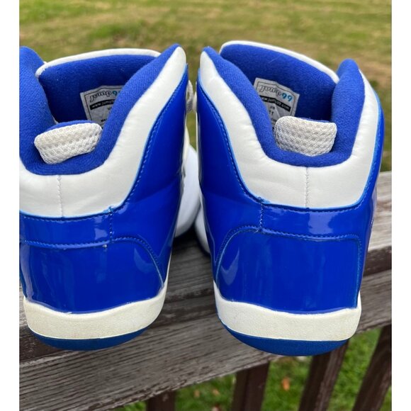 Jump99 Plyometric Vertical Jump Training Shoes Sneakers Mens Size 11 White Blue - Picture 7 of 9